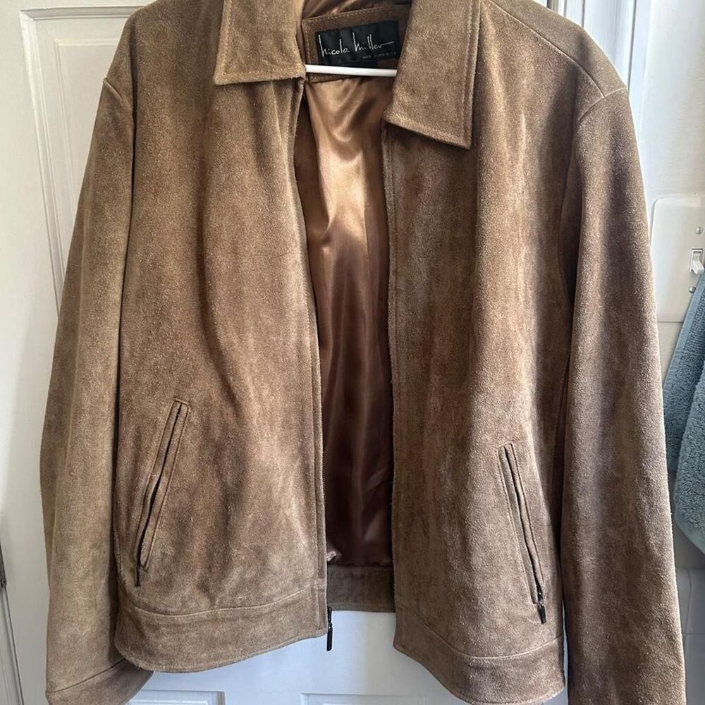 Nicole-miller Women's Brown and Tan Jacket